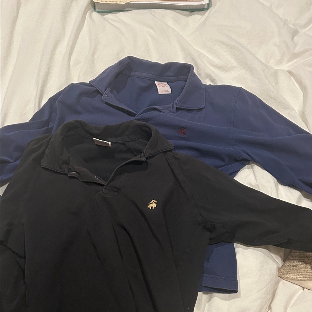 Brooks Brothers Polo Shirt Lot of 2 (100% Cotton)